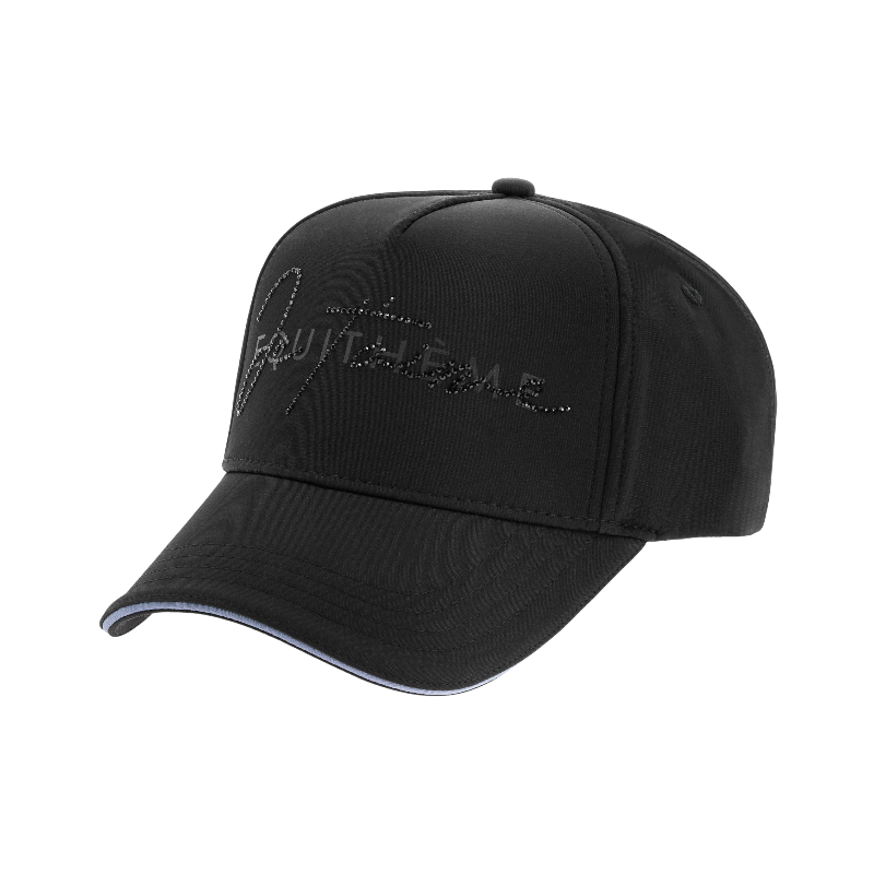 Equithème - Unisex Je t'aime Aude black cap | - Ohlala
