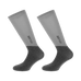 Equithème - Chaussettes d'équitation Compet gris clair/ anthracite (x1) | - Ohlala