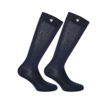 Equithème - Jeanne Jump navy socks (x1) | - Ohlala
