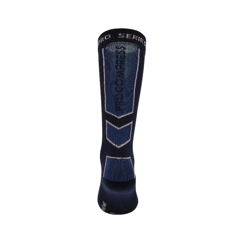 Equithème - Performance Socken marine/rose (x1) | - Ohlala