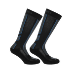 Equithème - Performance Socken schwarz/blau (x1) | - Ohlala