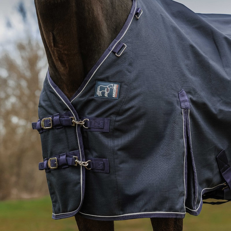 Equithème - Derka zewnętrzna Anatomic Aisance 1200D 200g granatowa | - Ohlala