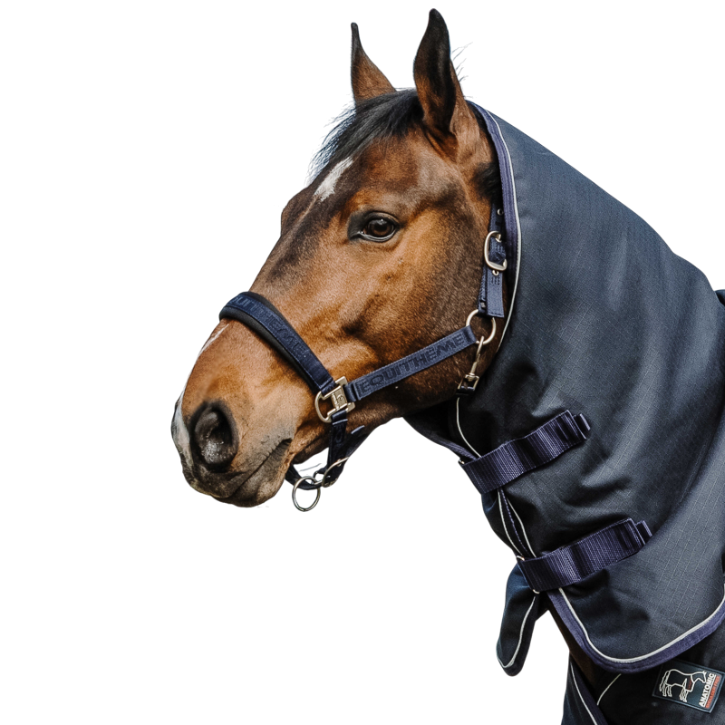 Equithème - Copricollo Anatomic Aisance 1200D 0g blu navy | - Ohlala