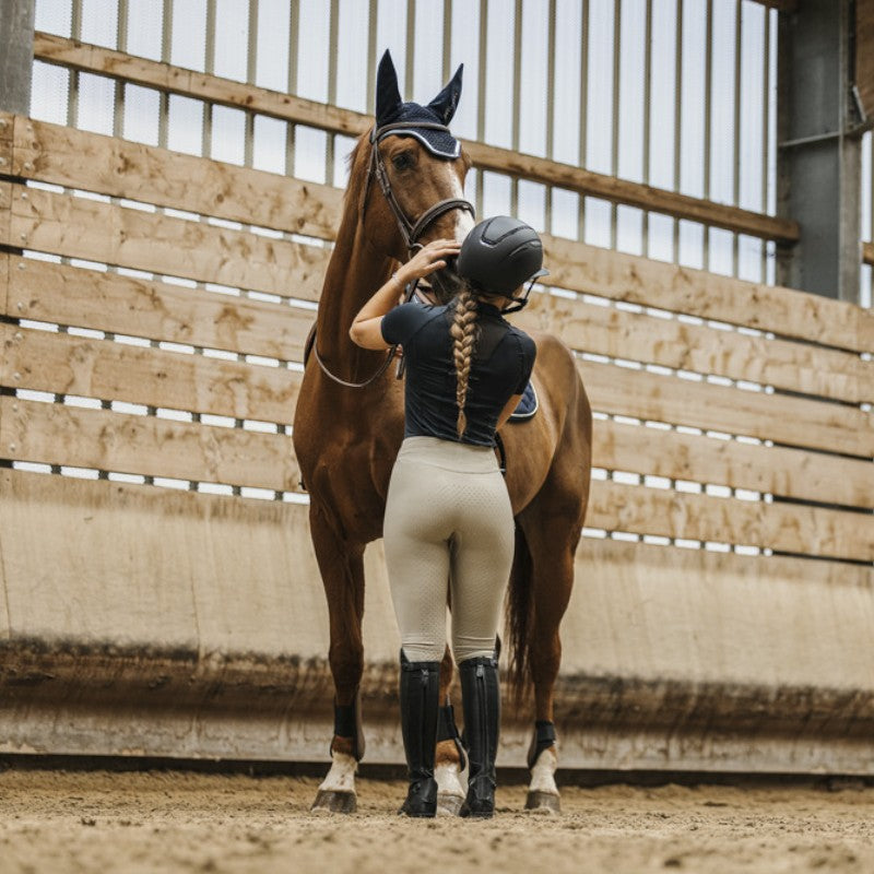 Equithème - Women's Acacia Beige Riding Leggings | - Ohlala