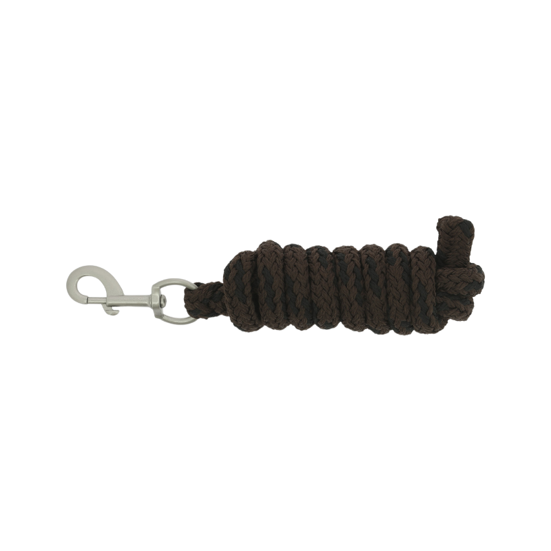 Equithème - Jacquard 2m brown lunge line | - Ohlala