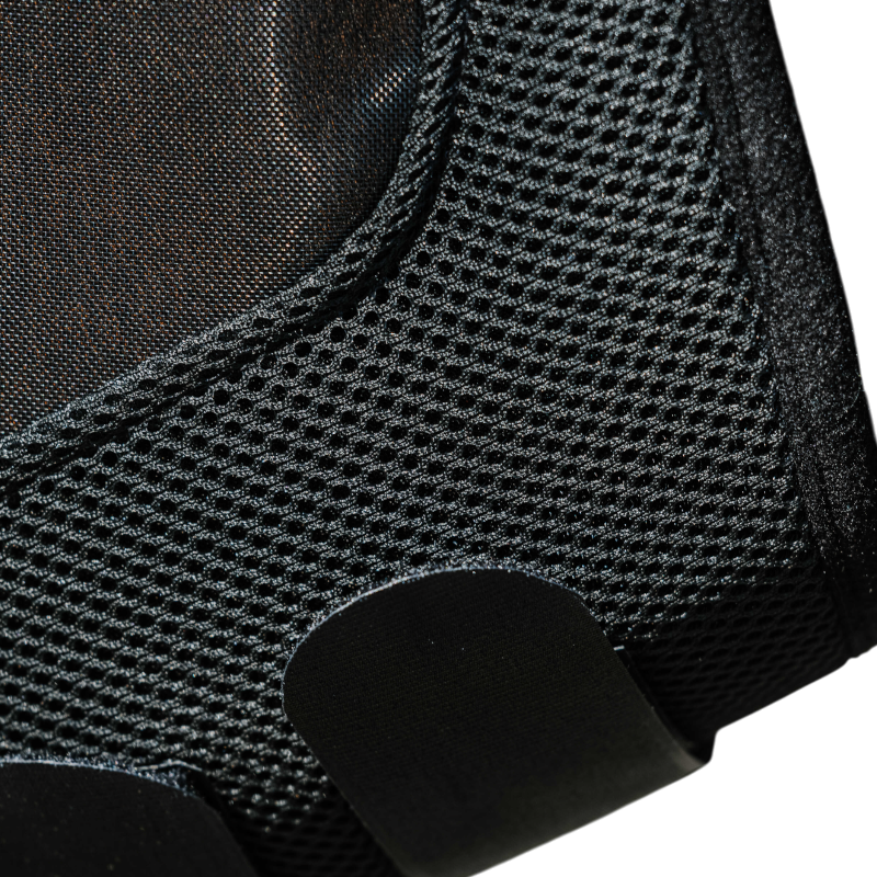 Equithème - Máscara antimoscas y UV Mesh sin orejas negra | - Ohlala