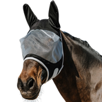 Equithème - Masque anti-mouches et UV Soft argent | - Ohlala