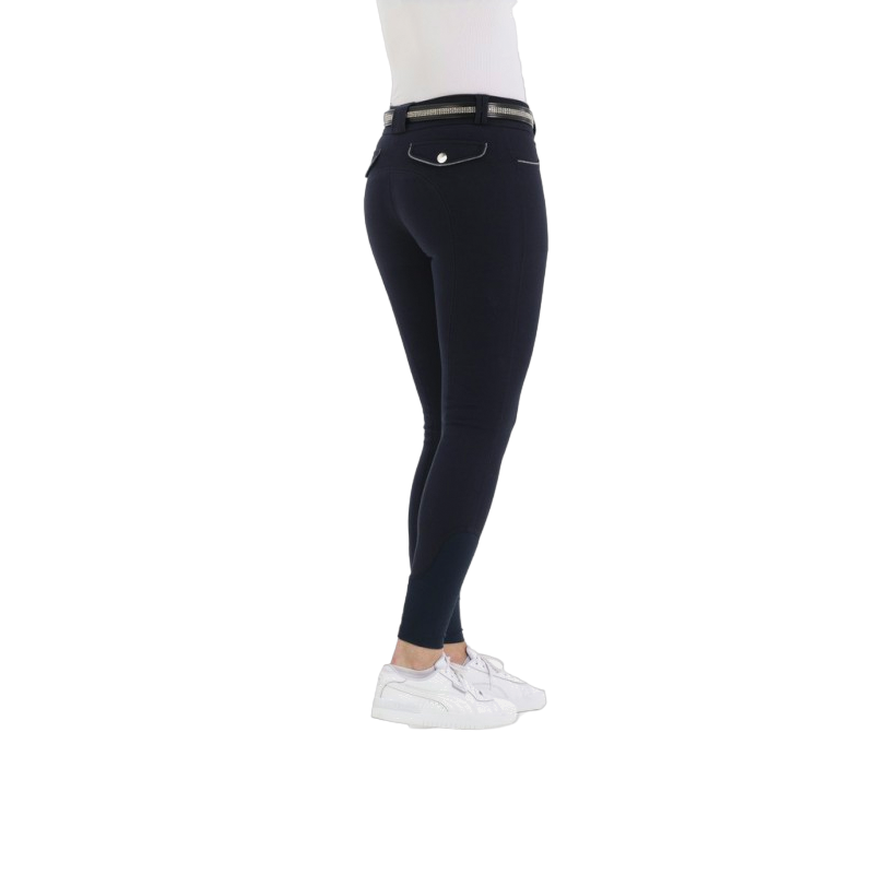 Equithème - Belinda women's riding breeches navy | - Ohlala