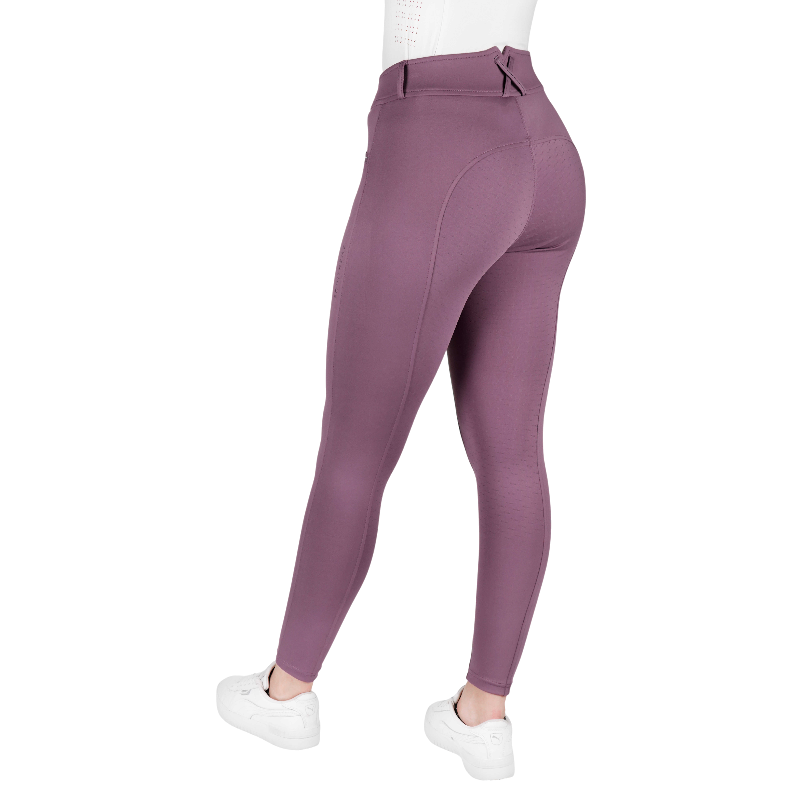 Equithème - Carly women's riding breeches lilac | - Ohlala