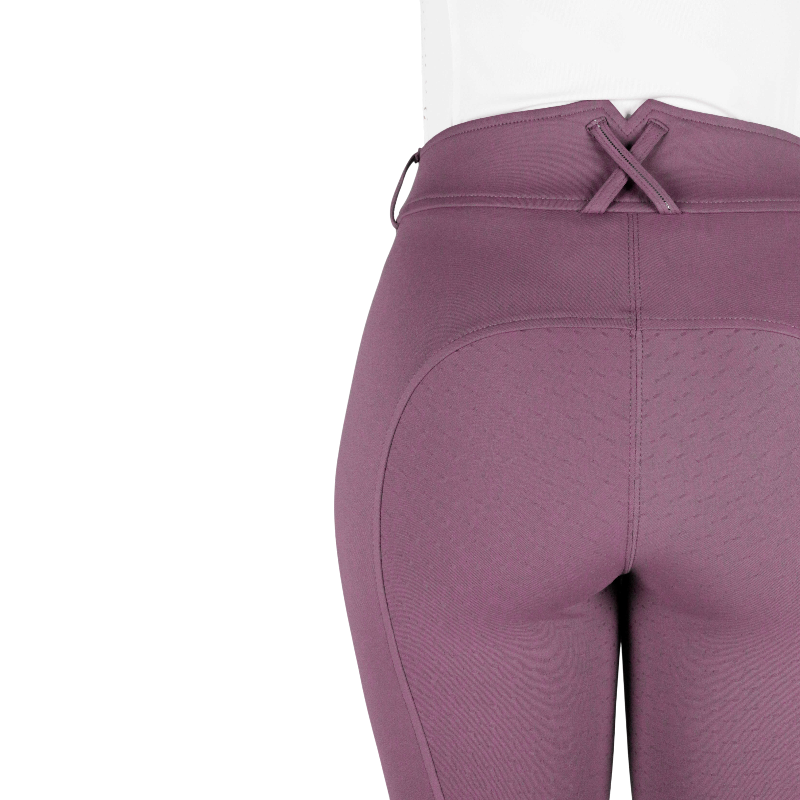 Equithème - Carly women's riding breeches lilac | - Ohlala