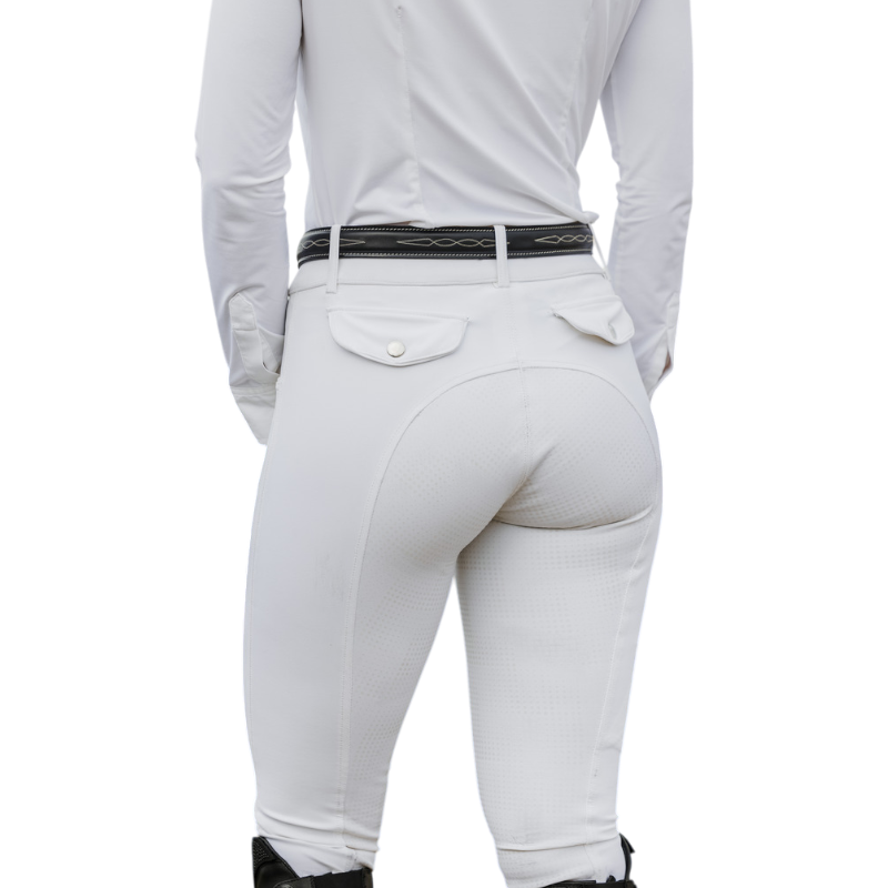 Equithème - Beverly women's riding breeches white | - Ohlala