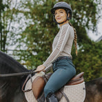 Equithème - Pantalon d'équitation femme Beverly vert forêt | - Ohlala