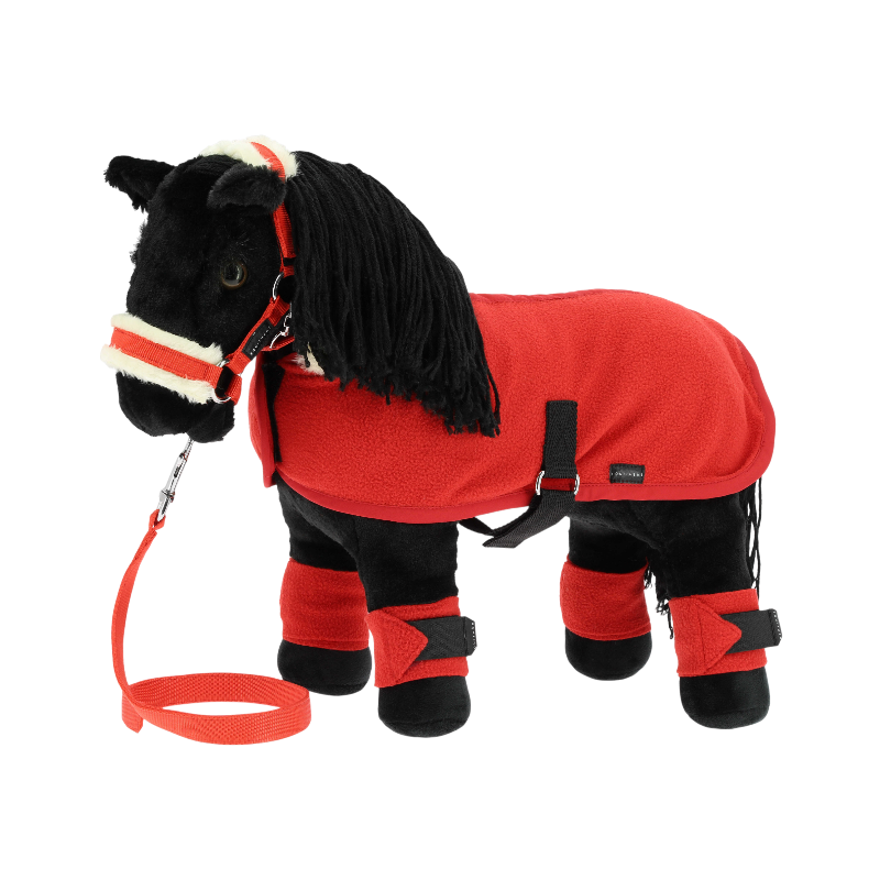 Equithème - Mini-Pony-Plüschtier Éclair Schwarz | - Ohlala
