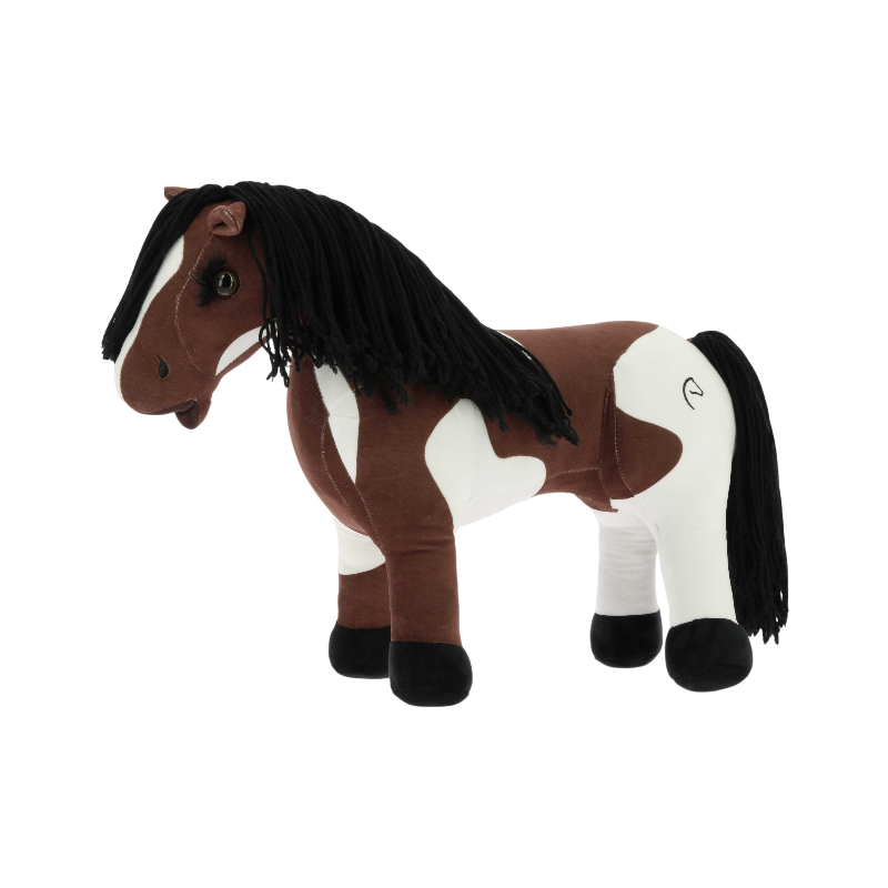 Equithème - Mini-Pony-Plüschtier Poly Schecke | - Ohlala