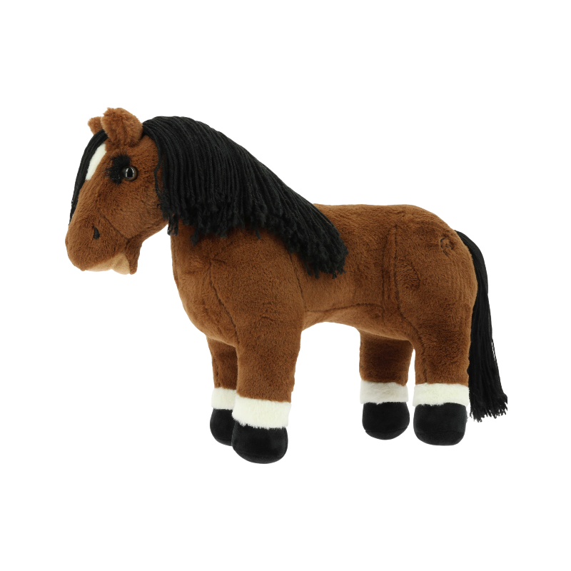 Equithème - Mini-Pony-Plüschtier Prince Brauner | - Ohlala