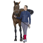 Equithème - Veste femme hybride Olivia marine | - Ohlala