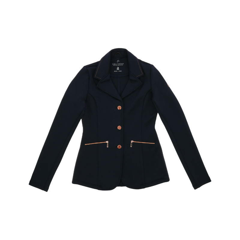 Equithème - Veste de concours Athens marine | - Ohlala