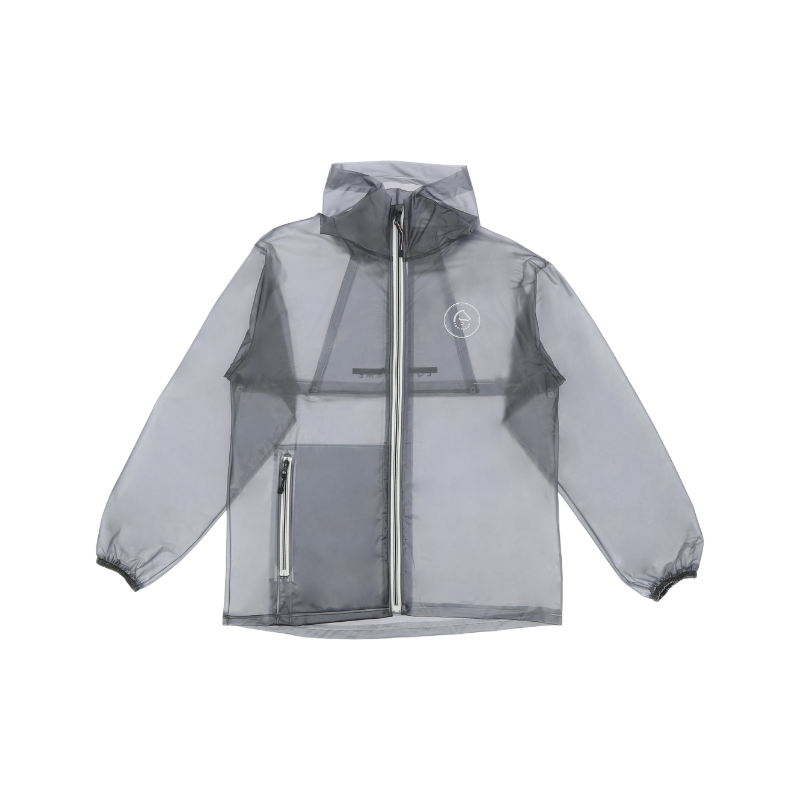 Equithème - Veste imperméable enfant Saigon gris | - Ohlala