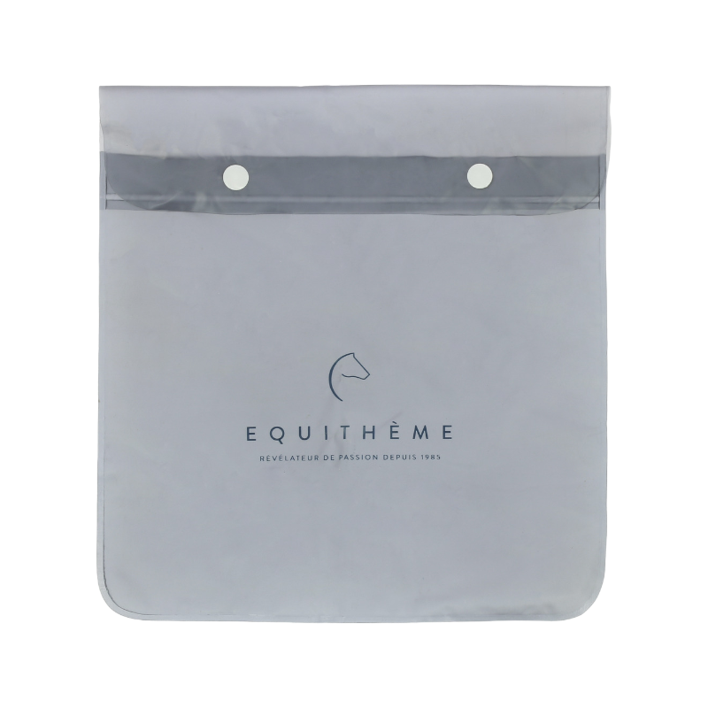 Equithème - Veste imperméable enfant Saigon gris | - Ohlala