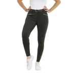 Equithème - Claudine forest green women's riding breeches | - Ohlala