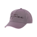 Equithème - Gorra Je T'aime Aude lila | - Ohlala