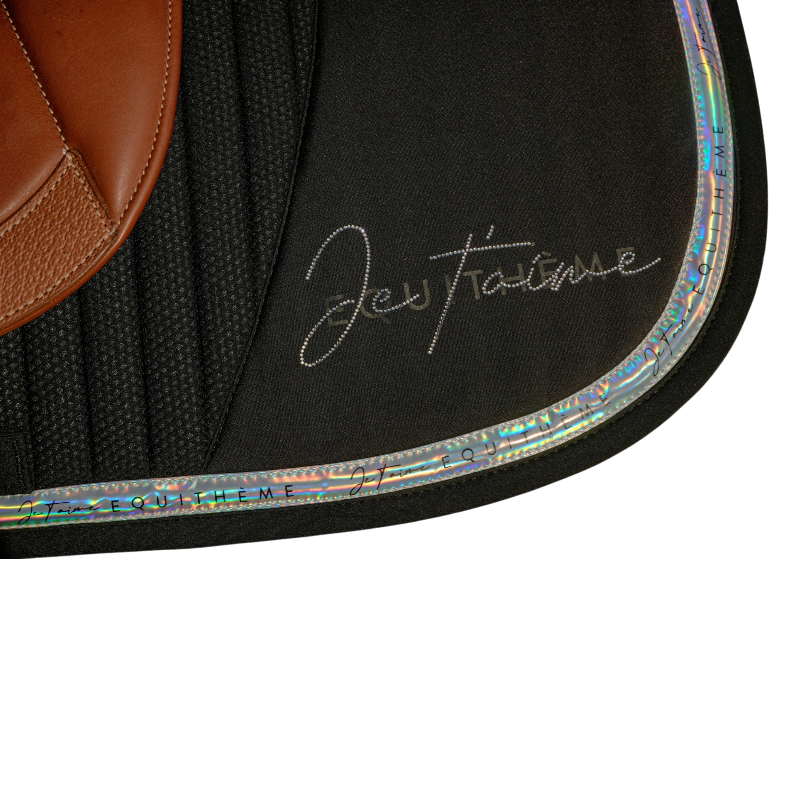 Equithème - Tapis de selle EK-Talent noir | - Ohlala