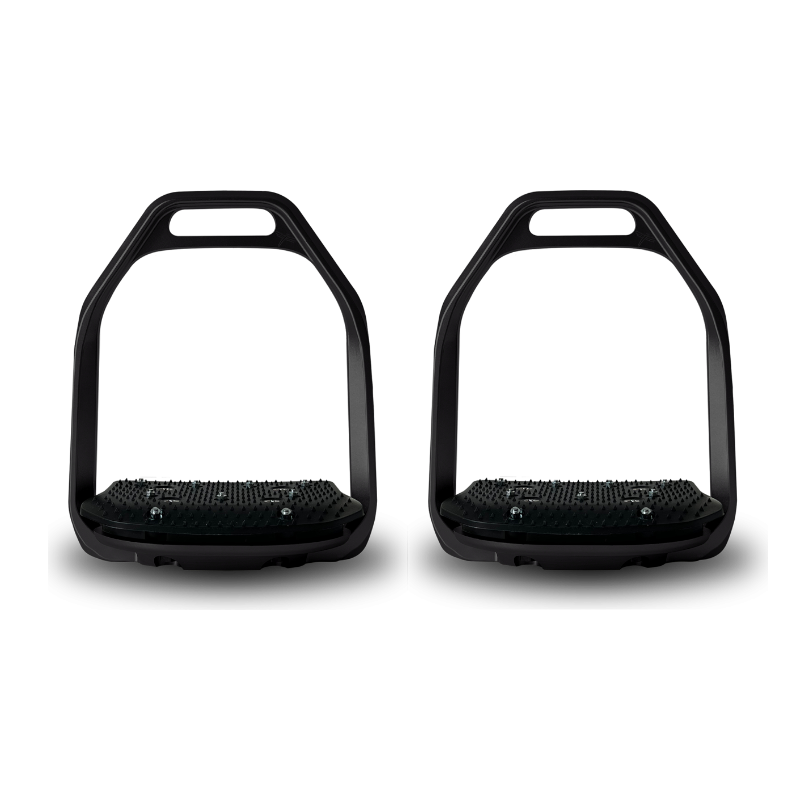 Freejump - Estribos Air Pure base inclinada/ ojo derecho negro | - Ohlala