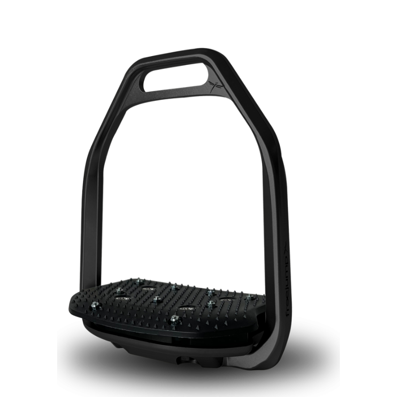 Freejump - Estribos Air Pure base inclinada/ ojo derecho negro | - Ohlala