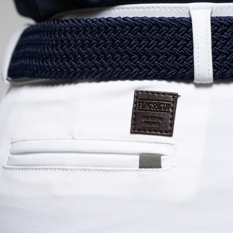 Flags & Cup - Pantalon d'équitation garçon Lorenzo blanc | - Ohlala