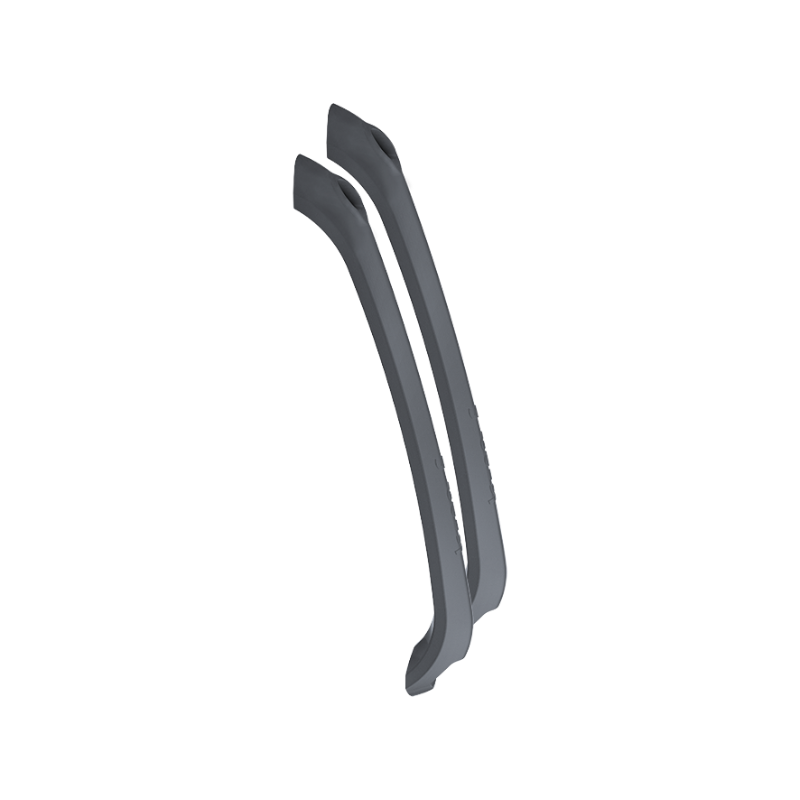 Flex On - Kit staffe removibili Iron S grigio antracite