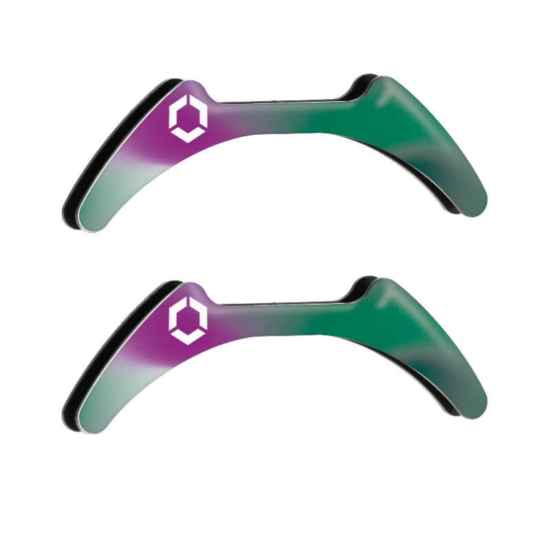 Flex On - Green Composite Gradient Green/Purple Stickers | - Ohlala