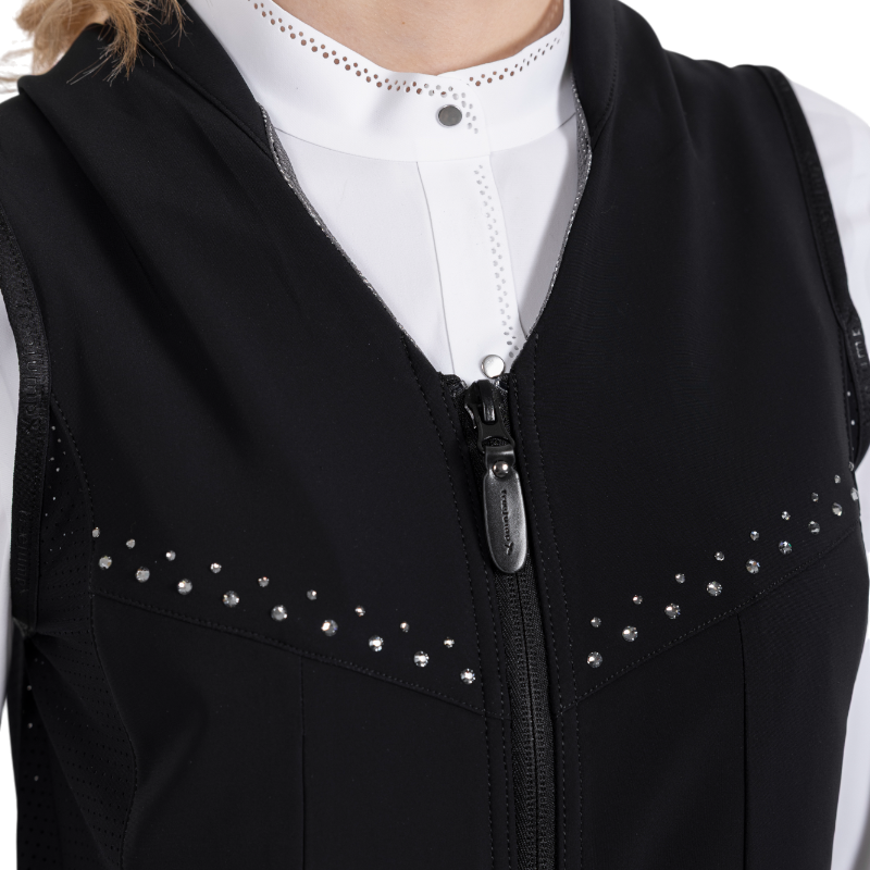 Freejump - Gilet airbag junior Crystal Preciosa noir | - Ohlala