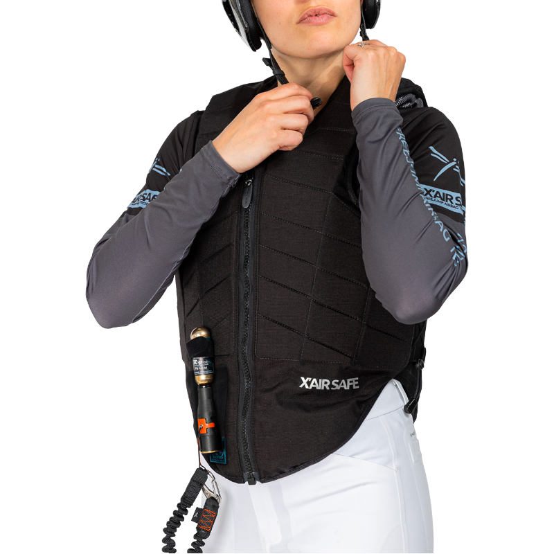 Freejump - Gilet airbag de cross junior X'Air Safe noir | - Ohlala