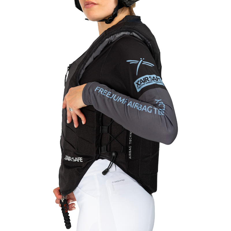 Freejump - Gilet airbag de cross junior X'Air Safe noir | - Ohlala