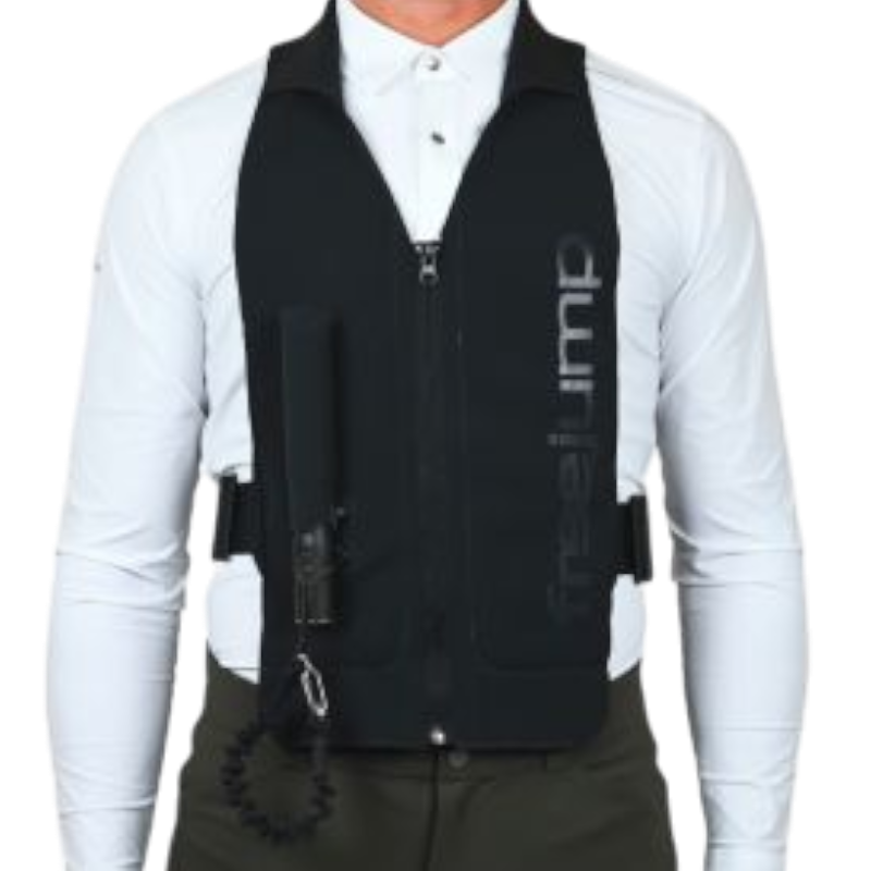 Freejump - Chaleco airbag hombre Airvest Plume negro