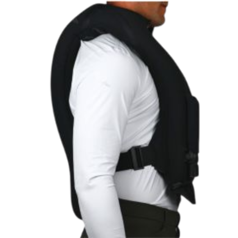 Freejump - Chaleco airbag hombre Airvest Plume negro