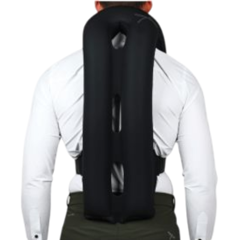 Freejump - Chaleco airbag hombre Airvest Plume negro