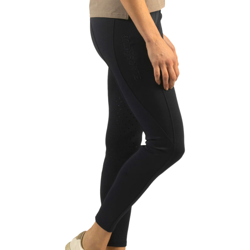 Flags & Cup - Girls' Skala Navy Riding Leggings | - Ohlala