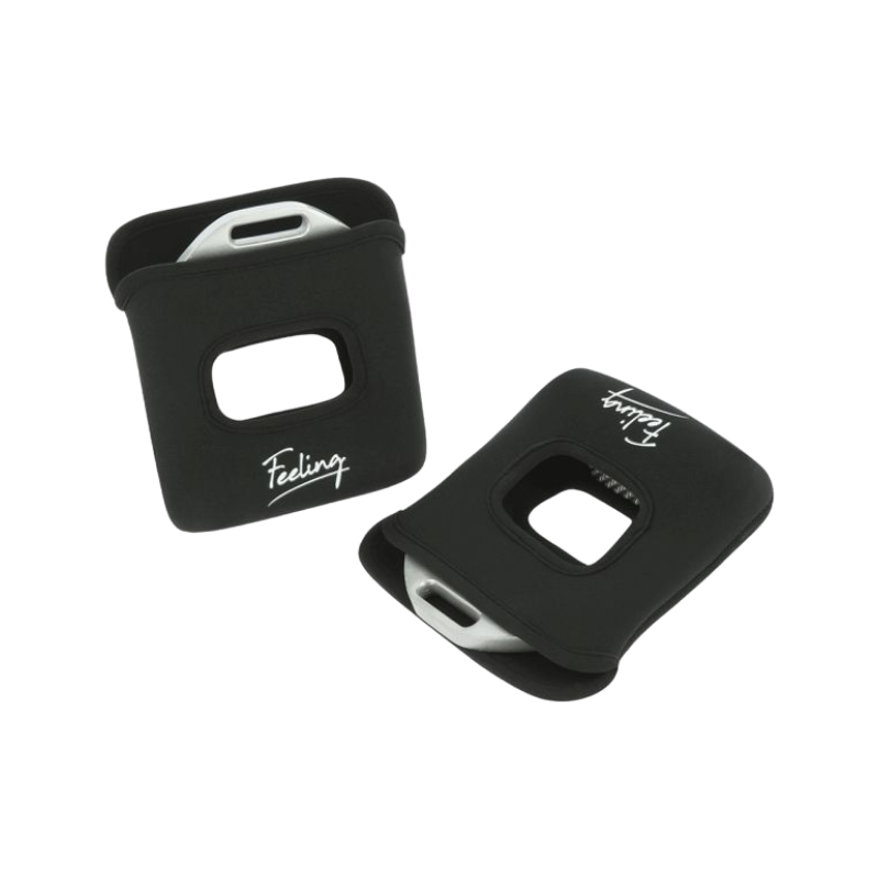 Feeling - Housses d'étriers néoprène noir | - Ohlala