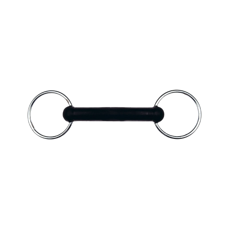 Feeling - Mors droit 2 anneaux caoutchouc souple | - Ohlala