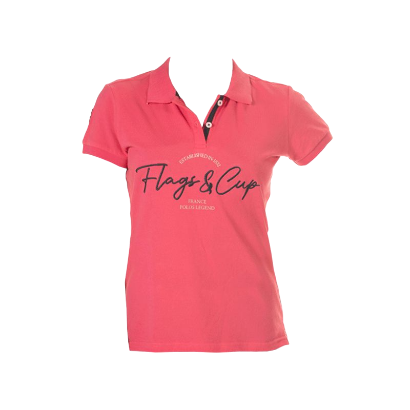 Flags & Cup - Kinder Kurzarm-Polo Salta fuchsia | - Ohlala