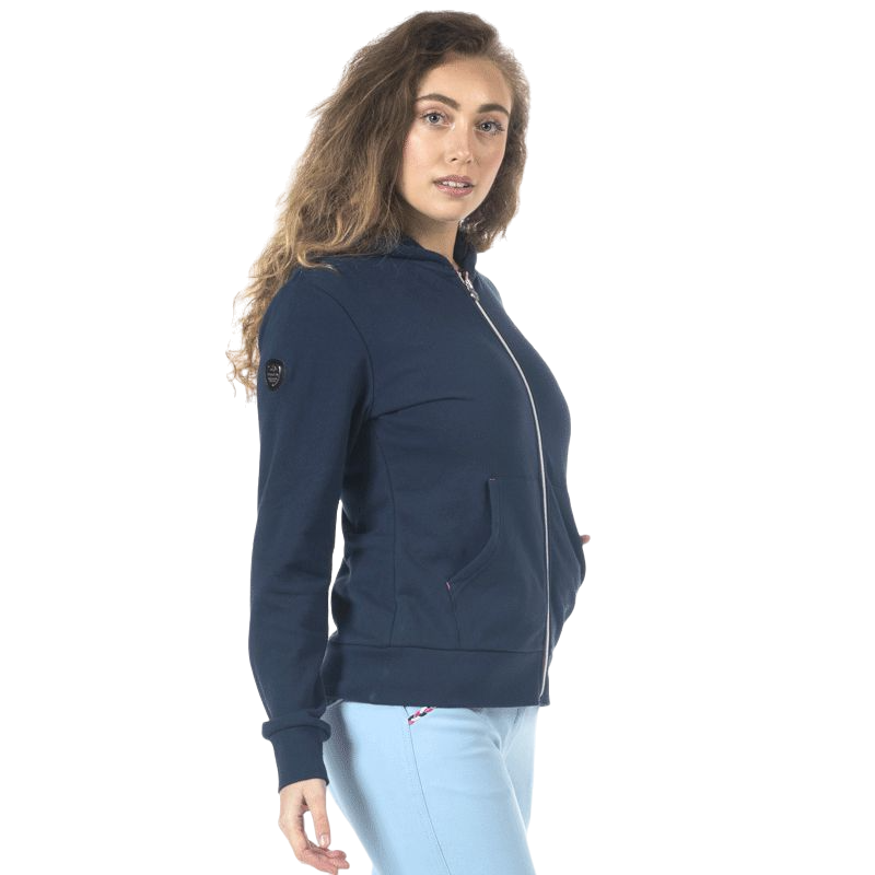 Flags & Cup - Felpa con zip bambino Obera blu navy | - Ohlala
