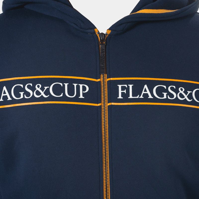Flags & Cup - Bluza rozpinana dziecięca Perico granatowa | - Ohlala