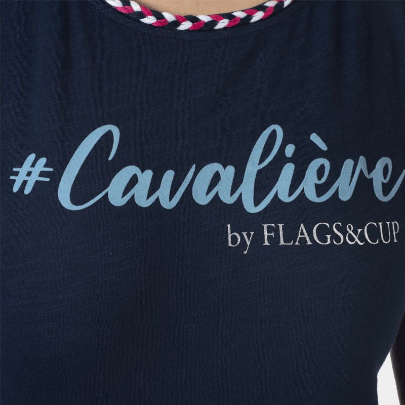 Flags & Cup - T-shirt dla dzieci Goya granatowy | - Ohlala