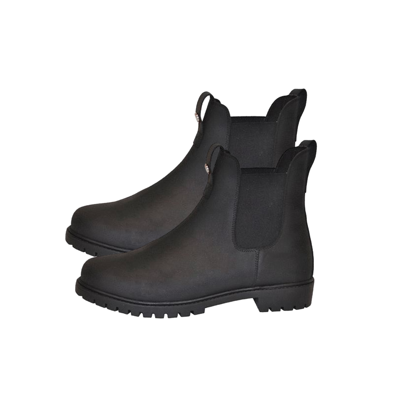 Flags & Cup - Black Badia elastic boots