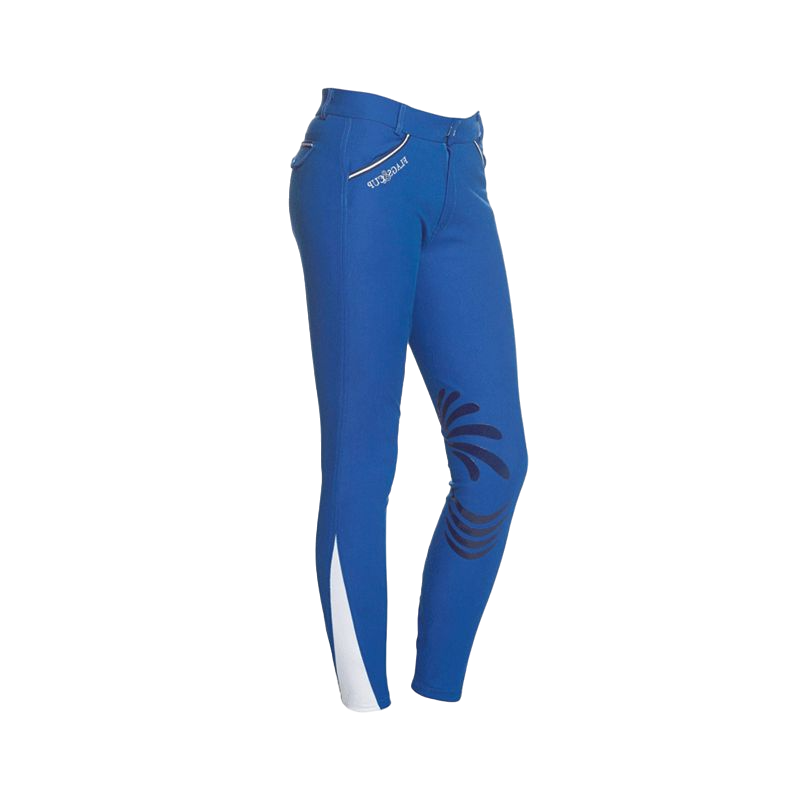 Flags & Cup - Pantalon d'équitation fille Cayenne bleu roi | - Ohlala