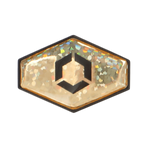 Flex On - Sticker Helm Armet Goldene Pailletten