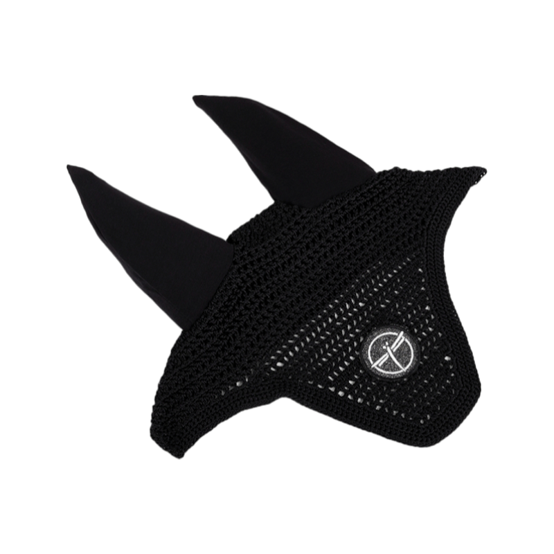 Freejump - Pferdebonnet Softgoods schwarz glitter | - Ohlala