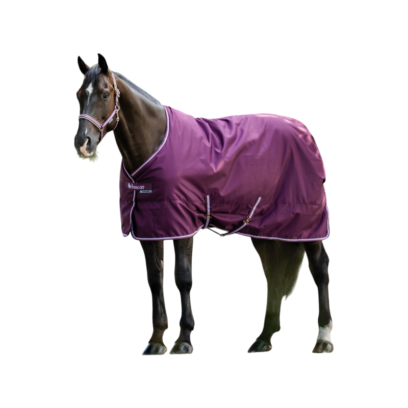 Bucas - Coperta da box Freedom Stable 300 blackberry 300g