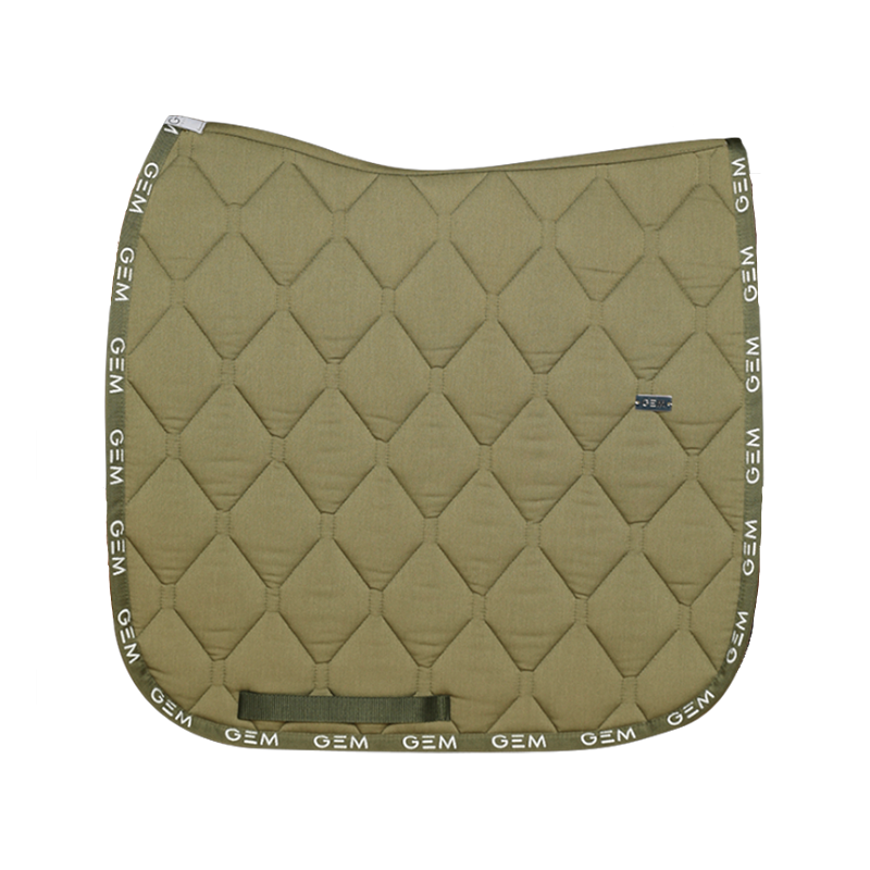 GEM - Manta de dressage Love caqui | - Ohlala